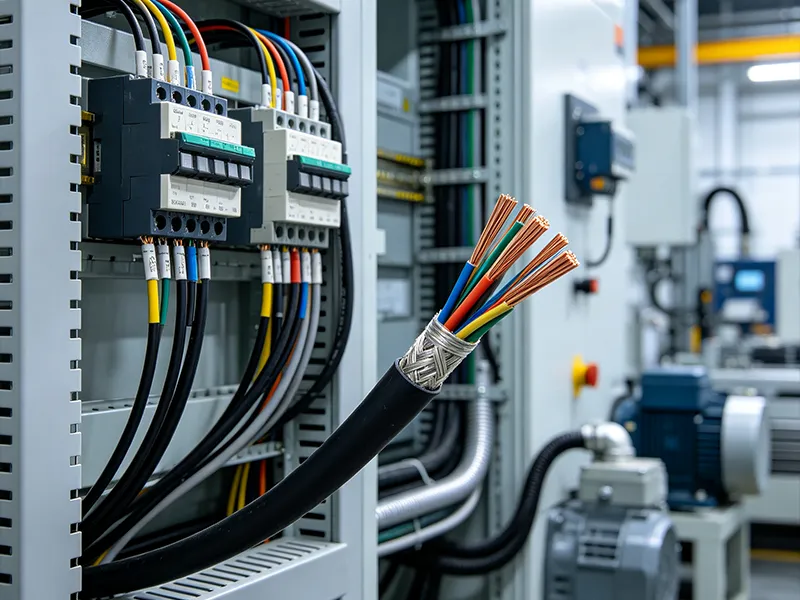 Summus Stabilitas Control Cables Support Precision Signum Transmissio pro Moderni Industrial Automation Systems